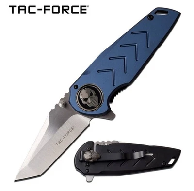 Cuchillo plegable manual Tac-Force TF-974BL Foto 1 de 4