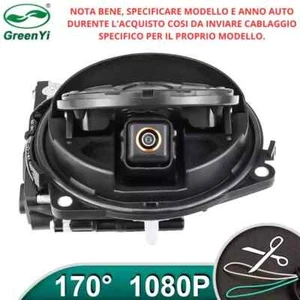 TELECAMERA POSTERIORE RETROCAMERA HD VW GOLF PASSAT POLO T-ROC CANBUS TRAJECTORY - Foto 1 di 12
