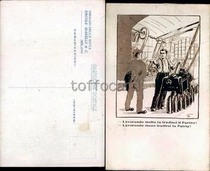 POLITICA ANTISOCIALISTA PUBBLICITA' ERCOLE MARELLI MILANO-C72-70 - Picture 1 of 1