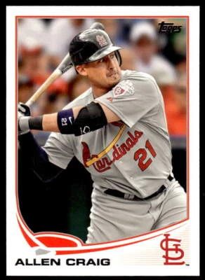 2013 Topps #321 Allen Craig St. Louis Cardinals Baseball - Image 1 of 2