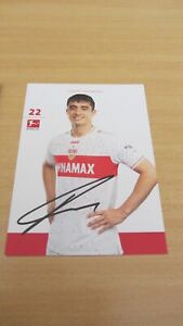 Thomas Kastanaras VfB Stuttgart oryginalna podpisana karta z autografem 23/24 2023/24