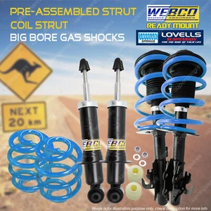 Front Rear Sport Low Complete Struts Shock Coil for Holden Commodore VF Sedan - Picture 1 of 5