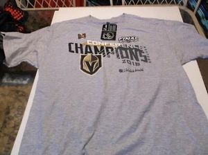 Vegas Golden Knights NHL 2018 Western Conference champion shirt by fanatics S  - Picture 1 of 3