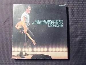 1986 Bruce Springsteen & The E-Street Band ‎– Live/1975-85 3x Cassette Box EX/VG - Picture 1 of 2