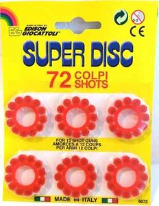 EDISON GIOCATTOLI Super Disc 72 COLPI - Foto 1 di 1