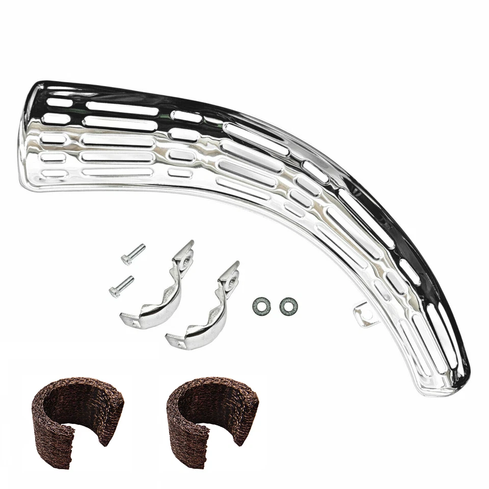 Honda CT200 CT 200 Front Boomerang Exhaust Heat Shield 1964-1966 Muffler Pipe  - Изображение 1 из 4