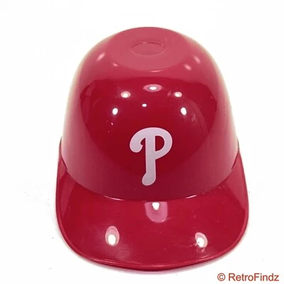 Philadelphia Phillies Mini Batting Helmet Food Safe Ice Cream Sundae Snack Bowl - Image 1 of 4