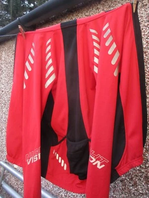 Altura Night Vision men's cycle jacket Red/Black/Reflective Medium - Image 1 of 4