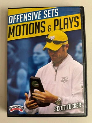 OFFENSIVE SETS - MOTIONS AND PLAYS - BY SCOTT TUCKER - 2015 - DVD R - Image 1 of 2