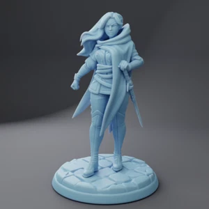 Synpheena Fantasy Miniature DnD Tabletop RPGs Pathfinder Twin Goddess - Picture 1 of 2