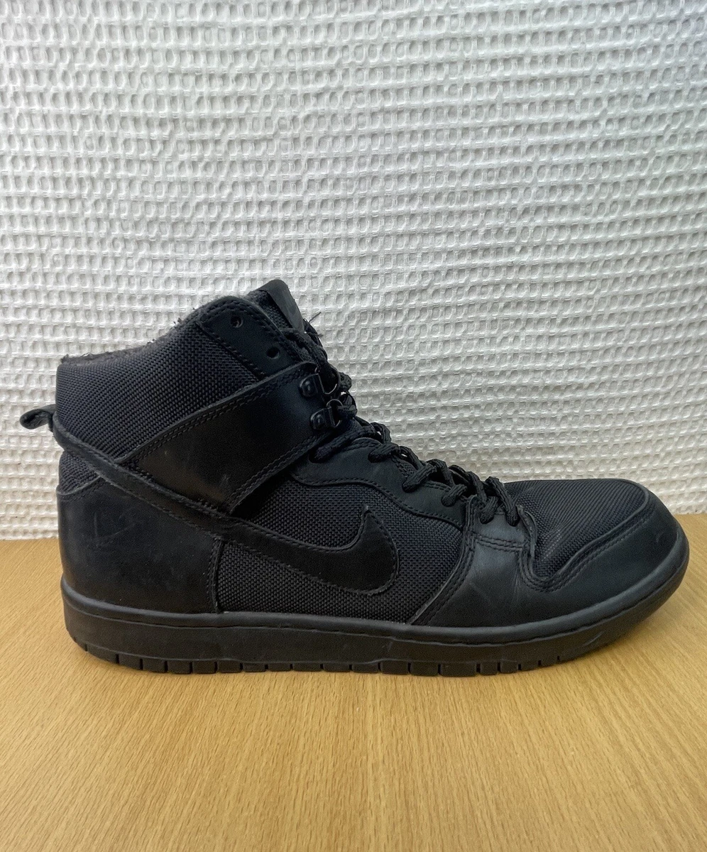 Nike SB Zoom Dunk Pro BOTA High Black | eBay