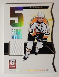Ron Francis 2011-12 Panini Elite Prime Numbers spielgebrauchtes Trikot/500 - Bild 1 von 2