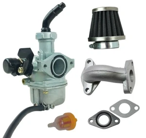 For Pit Dirt Bike 110cc 125cc PZ22 22mm Carb Carburetor Intake Pipe Air Filter - Picture 1 of 7