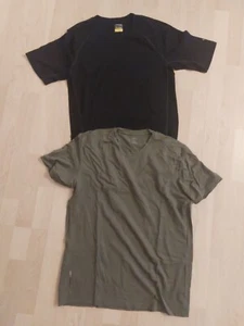 2 Icebreaker Shirts Gr. L Schwarz Grün - Bild 1 von 10