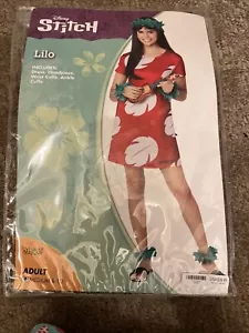 Disney Erwachsene Lilo und Stitch LILO Kleid Kostüm Größe Medium (8/10) Halloween. Neu in Verpackung - Bild 1 von 3