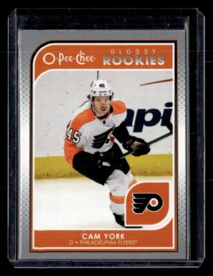 Cam York 2021 Upper Deck #R-3 O-Pee-Chee Glossy  Philadelphia Flyers - Image 1 of 2
