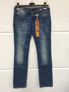 Mavi Ladies Jeans Olivia Low-Rise, Straight Leg Blue W27 L33 - Picture 1 of 4