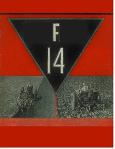 IHC McCormick-Deering Farmall 14 F-14 Tractor & Implement Brochure IH F12 F14 - Picture 1 of 16