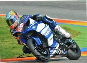 Motor Bike Rider BSB Loris Baz Hand Signed Photo Autograph 7x5" AA - Picture 1 of 1