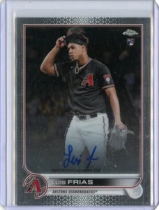 2022 Topps Chrome Rookie Autographs #RALF Luis Frias Auto - Picture 1 of 1