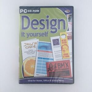 Design It Yourself (PC CD-Rom) Windows 95/98/Me/2000/XP - Factory Sealed