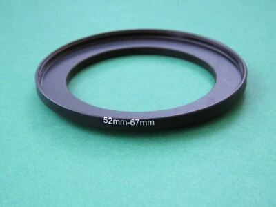 52mm-67mm Stepping 52-67 Step-Up Male-Female Filter Ring Adapter 52mm-67mm  - Image 1 of 2