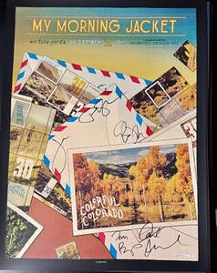 My Morning Jacket 2017 Broomfield CO Poster 12/30 – Signed by Entire Band #'d - Picture 1 of 2