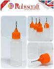 Orange Tip Precision Glue Applicator Bottle Empty 15ml Ideal for Quilling-choose