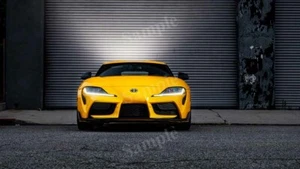 Toyota GR Supra 2 2021 alta resolución decoración de pared estampado póster fotográfico - Imagen 1 de 1