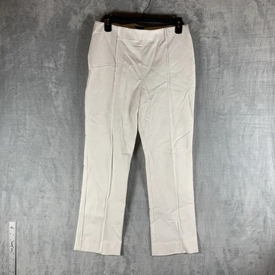 Karen Kane Women's Pants Ivory Medium Pull On Stretch Ankle Career Casual - Image 1 of 4