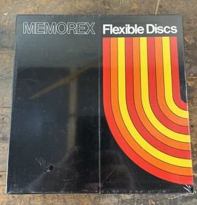 Vintage Sealed NOS New Memorex Flexible Discs 1s Part #3201-3062 10 Pack - Picture 1 of 5