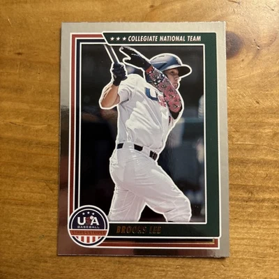 2022 Panini Stars & Stripes USA Baseball BROOKS LEE #17 - Image 1 of 2