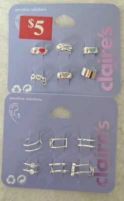 Brincos de punho Claire's - Imagem 1 de 2