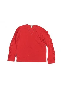 Crewcuts Outlet Girls Red Pullover Sweater 10 - Picture 1 of 2