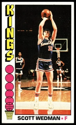 1976-77 Topps Scott Wedman #142 Kansas City Kings HIGH GRADE BEAUTY! - Image 1 of 2
