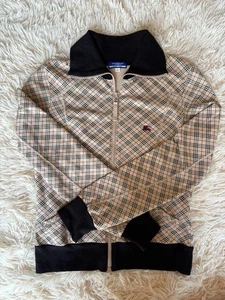 【Burberry】BURBERRY BLUE LABEL Nova Check Track Jacket - Picture 1 of 6