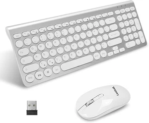 Juego de ratón con teclado inalámbrico, ratón y teclado ergonómicos, inalámbrico - Leadsail - Imagen 1 de 7