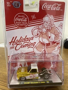 M2 Coca Cola Holidays Are Coming 1976 GMC Sierra Grande 15 Custom - Picture 1 of 5