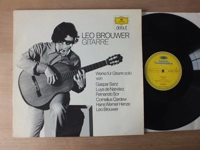 Leo Brouwer Gitarre - Werke für Gitarre Solo   GERMANY   LP   Vinyl:  vg+ - Bild 1 von 2