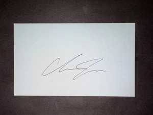Tarjeta índice firmada 3x5 Chris Jakubauskas, MARINERS (debut 2009) (HS) - Imagen 1 de 1
