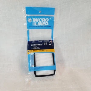 Filtro HEPA al vacío Kenmore EF-2 micro forrado nuevo de stock se adapta a muchos montantes y botes - Imagen 1 de 9