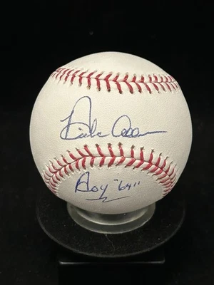 Richie “Dick” Allen Signed & Inscribed ROY 64 Baseball HOF 2025 RARE JSA COA - Image 1 of 4