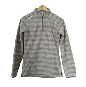 Jersey IZAS Beige Rayas TALLA MEDIANA Exterior Para Vivir España Cremallera Polar - Imagen 1 de 5