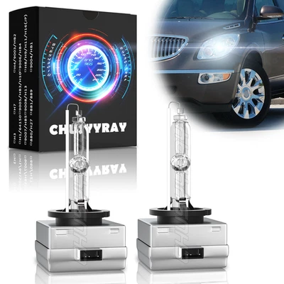 For Buick Enclave 2008-2012 2X D1S HID Headlight High&Low Beam 6000K Bulbs Set 2 - Image 1 of 4