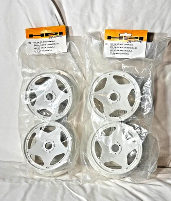 HPI Baja 5B White Super Star Wheel 120x60/75mm Front /Rear HPI3225/3220 - Image 1 of 2