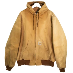 Chaqueta De Colección Años 90 Carhartt JR116 Para Hombre XL Alta Pato Térmica Forrada con Gofres Envejecida - Imagen 1 de 11