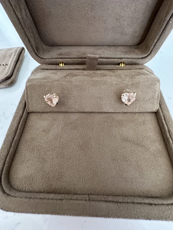 David Yurman Chatelaine Heart Stud Earrings - Image 1 of 4