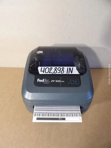 Zebra ZP505 Thermal Barcode Label Printer USB Parallel - 402,898 IN - PRINT OK - Afbeelding 1 van 10