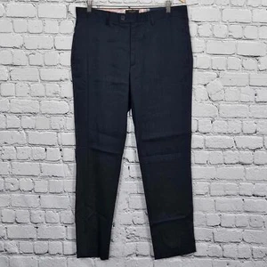 Ted Baker Leinenhose dunkelblau Größe 34R - Bild 1 von 7
