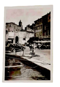 St Tropez FRANKREICH ~ Un Coin du Quai Suffren ~ unbespostte Postkarte mit geteilter Rückseite - Bild 1 von 2